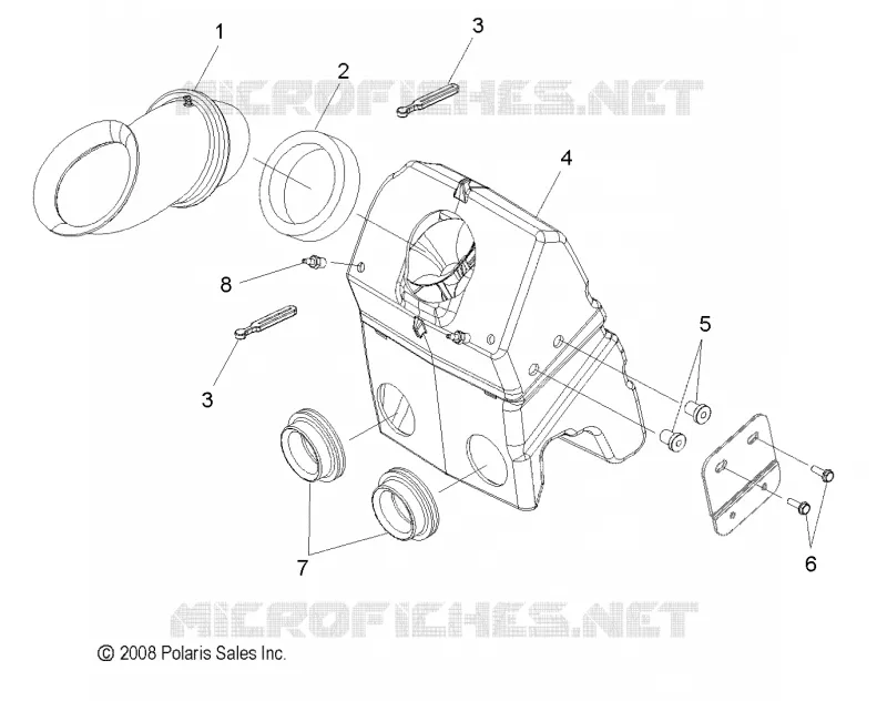 MOTOR, TOMA DE AIRE SYSTEM