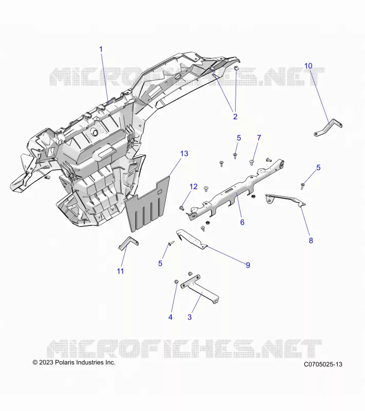 CARROCERÍA POSTERIOR BUMPER