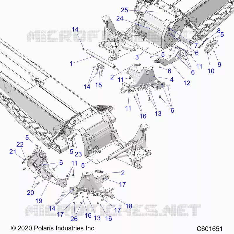 CHASIS, BULKHEAD ASM.