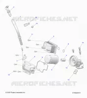 ENGINE, VARILLA DE MEDICIÃ“N Y FILTRO DE ACEITE