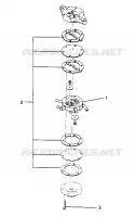 BOMBA DE COMBUSTIBLE XLT RMK 0960956, XLT SKS 0960556  and EUROPEAN XLT SKS E960556 (4931813181C013)