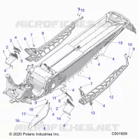 CHASSIS, PROTECCIÃ³N DEL EMBRAGUE, FOOTRESTS, AND RUNNINGBOARDS