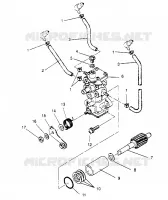 Bomba de aceite XLT 0950756, XLT SKS 0950556,  XLT SKS EURO E950556   XLT (4928842884D001)
