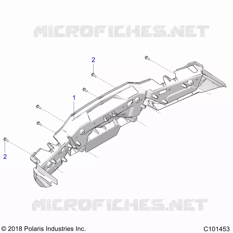 CARROCERÍA POSTERIOR BUMPER