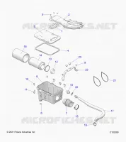 ENGINE, TOMA DE AIRE SYSTEM