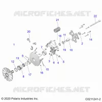 TREN, PRIMARY CLUTCH