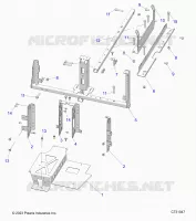 ELECTRICA, BATTERY, MOUNTING, PT R24E3TC2DD (C731047)
