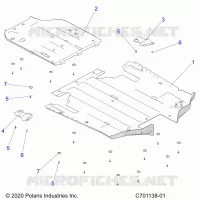 CHASSIS, ESQUÃD PLATES