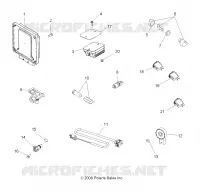 INTERRUPTORES, SENSORES, ECU and CONTROL MODULES