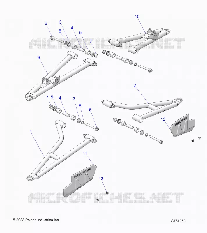 SUSPENSIÃ“N DELANTERA CONTROL ARMS