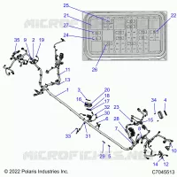 ELECTRICA, WIRE HARNESS, CHASSIS