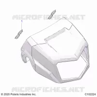 FARO DELANTERO POD, PLUGS