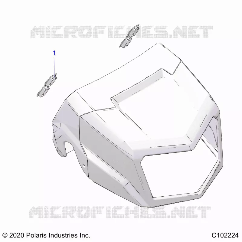 FARO DELANTERO POD, PLUGS