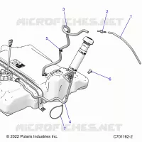 SISTEMA DE COMBUSTIBLE, FUEL LINES, STD.