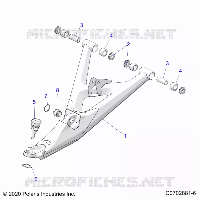 SUSPENSIÃ“N DELANTERA CONTROL ARMS LOWER