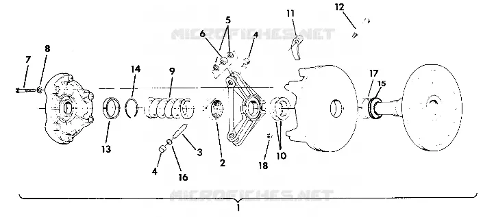 Embrague Wide Trak (4919301930012A)