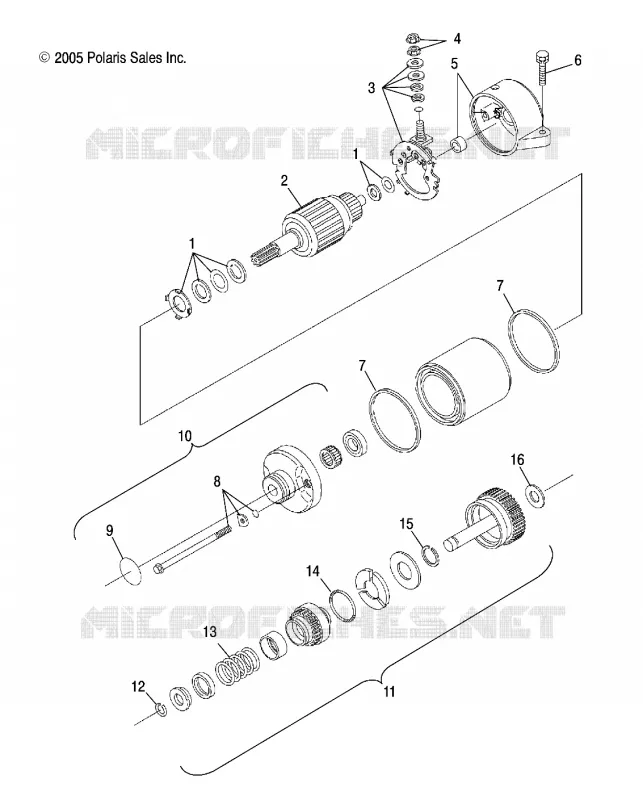 MOTOR, MOTOR DE ARRANQUE