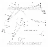 SUSPENSIÓN DELANTERA CONTROL ARMS