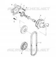 BOMBA DE AGUA 500 XLT (4921662166036A)