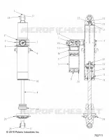 SUSPENSION TRASERA SHOCK INTERNALS