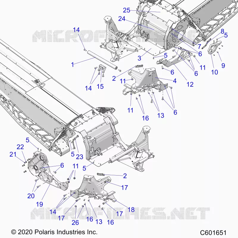 CHASIS, BULKHEAD ASM.