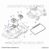 ENGINE, SISTEMA DE REFRIGERACIÃ“N, FANS AND SHROUDS