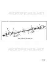 TREN, FRONT HALF SHAFT