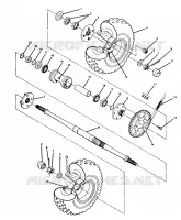 RUEDA TRASERA DRIVE ASSEMBLY (4914781478017A)