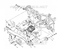 ENGINE AND SOPORTE ESCAPE (4913491349005A)