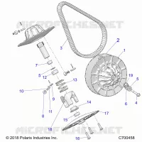 TREN, SECONDARY CLUTCH
