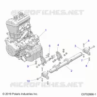 MOTOR, MOUNTING &amp; LONG BLOCK