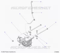 TREN, FRONT GEARCASE MOUNTING