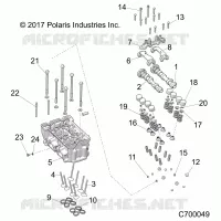 ENGINE, CULATA AND VALVES