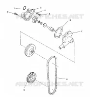 BOMBA DE AGUA WIDETRAK / 0932064 (4922982298032A)