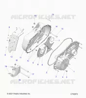 TREN, CLUTCH COVER ASM.- G24G2K99A/99B (C702872)