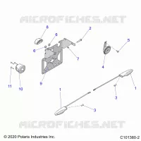 ELECTRICA, TURN SIGNALS, HORN, AND LICENSE PLATE LIGHT
