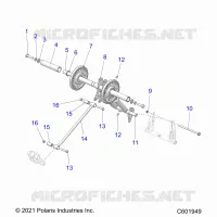 SUSPENSION, TRASERO ARM PAR