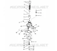 CARBURADOR LITE 0953433 and LITE DELUXE 0953431 (4928902890D001)