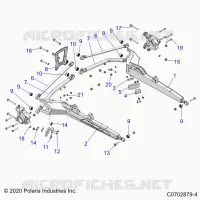 SUSPENSION TRASERA CONTROL ARMS