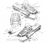 ETIQUETAS XLT RMK 0960956, XLT SKS 0960556 and EUROPEAN XLT SKS E960556 (4931813181A013)