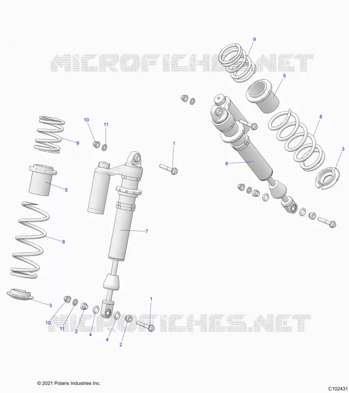 SUSPENSION, CHOQUE FRONTAL