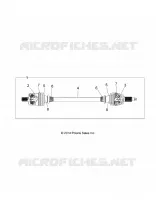 TREN, FRONT HALF SHAFT
