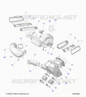 ENGINE, TOMA DE AIRE SYSTEM