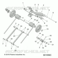 SUSPENSION, TRASERO ARM PAR