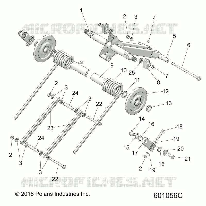 SUSPENSION, TRASERO ARM PAR