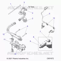 SISTEMA DE COMBUSTIBLE, RAIL, LINES AND THROTTLE BODY