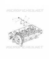 ENGINE, BOMBA DE COMBUSTIBLE FITTING COVER