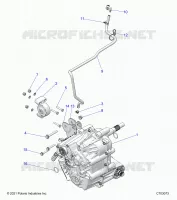 TREN, MAIN GEARCASE MOUNTING