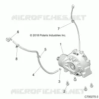 DRIVE TRAIN, FRONT MONTAJE DE ENGRANAJES