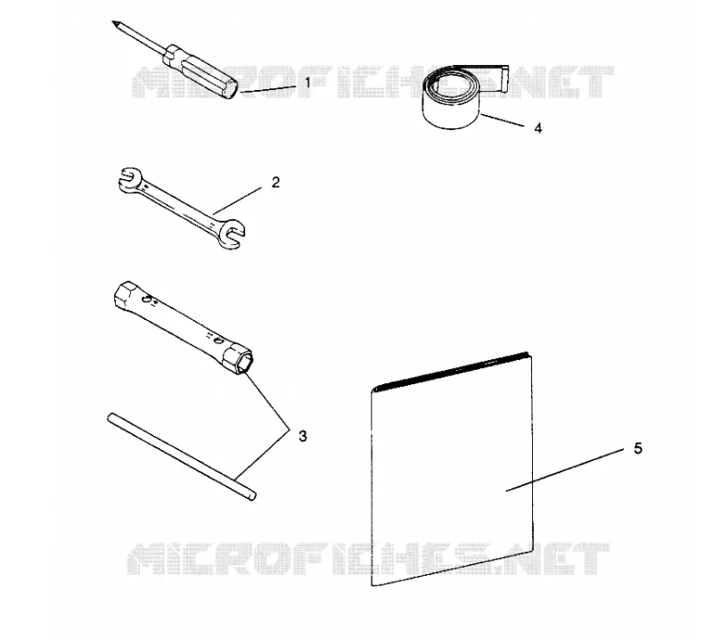 KIT DE HERRAMIENTA ULTRA SKS 0960578, EURO ULTRA SKS E960578, and  ULTRA RMK 0960978 (4931683168D004)